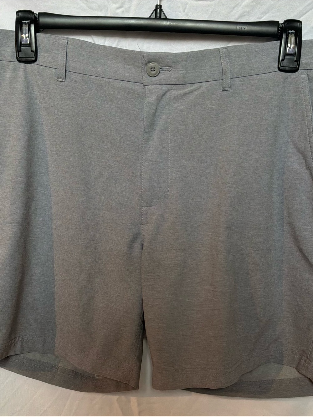 Roundtree & Yorke Men's Light Gray Performance Shorts